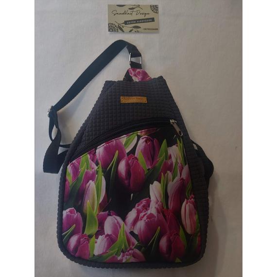 Tulipános body bag